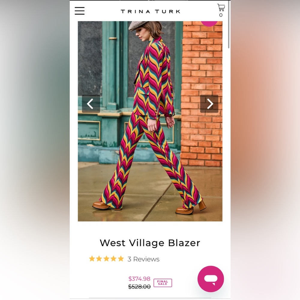 Trina Turk West Village Women’s Two Piece Suit